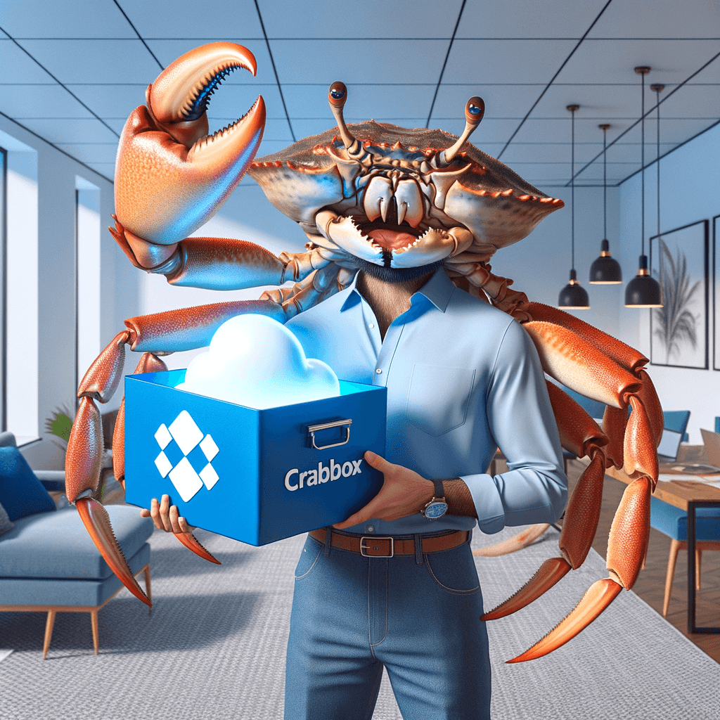 CRABBOX - Your Shell in the Cloud (Dropbox parody)